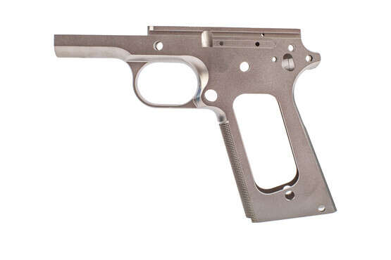 Nighthawk Custom 1911 45 stripped frame is machined from 416 stainless steel
